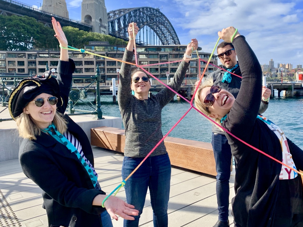 Connect your staff Team in Sydney on an amazing Sydney to The Rocks race for team building activities and rewarding success