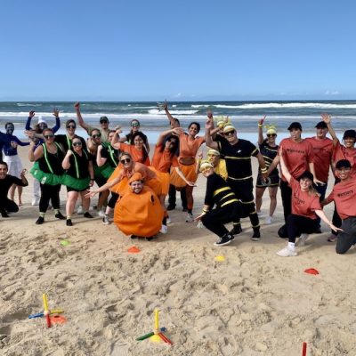 Team building fun at Kingscliff Mantra by The Beach